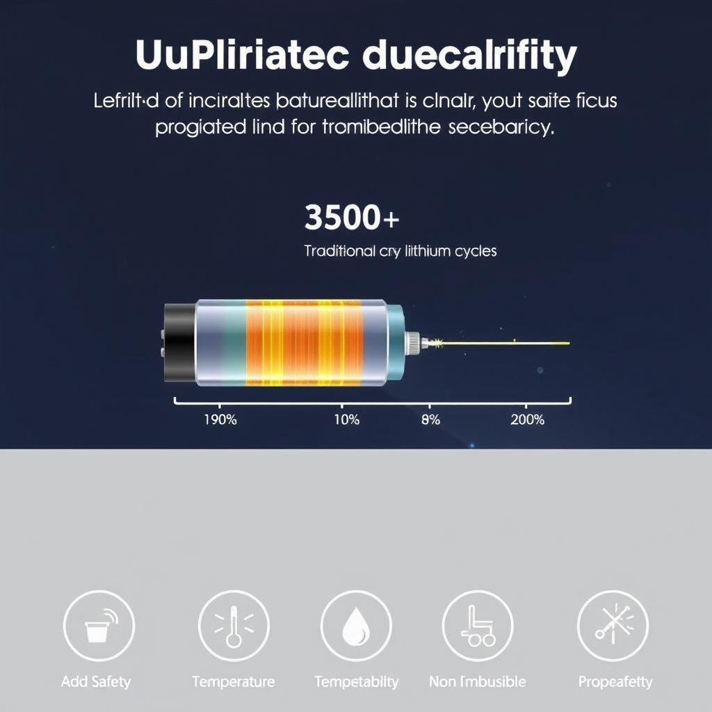 Durabilité exceptionnelle de la batterie LiFePO4 du générateur solaire Oukitel BP2000 Pro Durabilité exceptionnelle de la batterie LiFePO4 du générateur solaire Oukitel BP2000 Pro