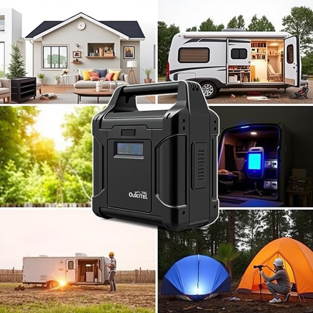 Polyvalence d'utilisation du générateur solaire Oukitel BP2000 Pro dans différents contextes Polyvalence d'utilisation du générateur solaire Oukitel BP2000 Pro dans différents contextes