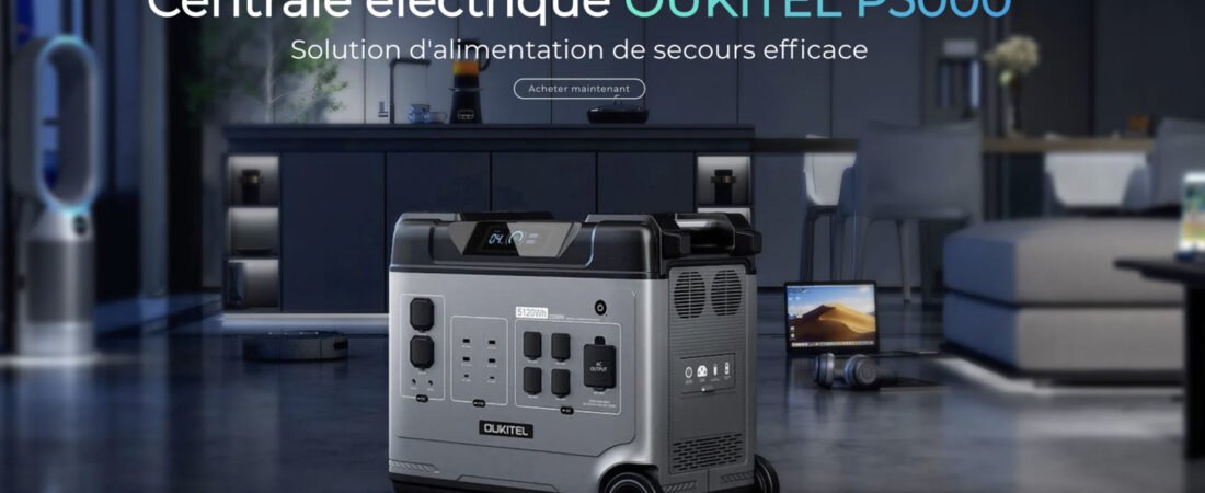 10 raisons d’acheter le générateur solaire Oukitel P5000 Pro